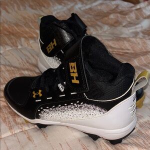 Kids Black and White Sports Shoes